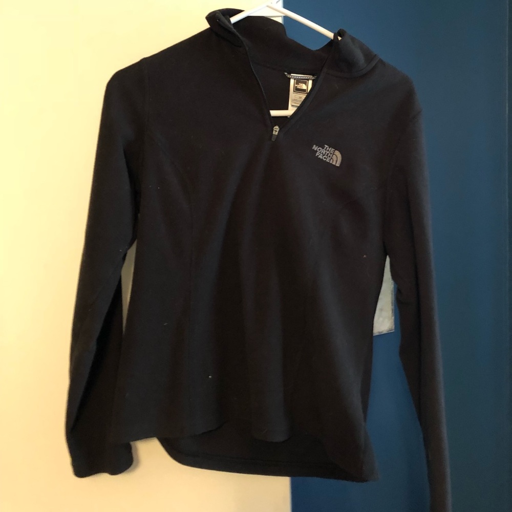 North face glacier 1/4 zip fleece
